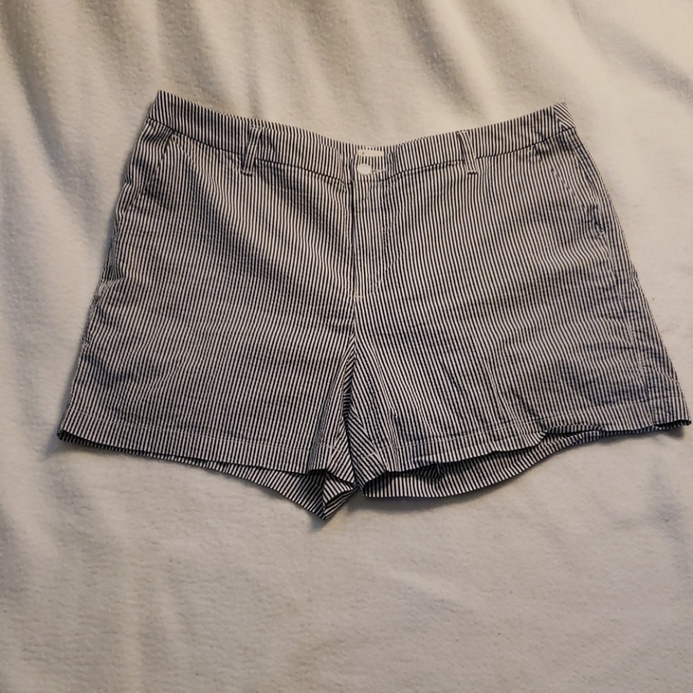 A New Day Striped Lightweight Seersucker Shorts